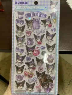新品☆クロミちゃんボンボンドロップシール正規品
