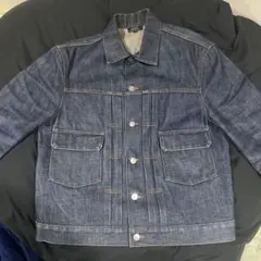 90s A.P.C. デニムジャケット 2nd 赤耳 初期タグ 濃紺