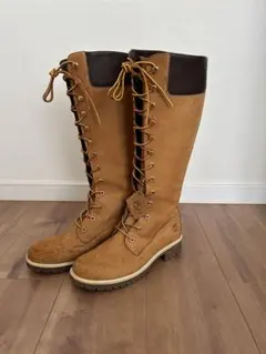 Timberland ブラウン ロングブーツ