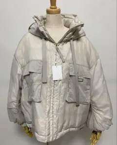 ジルスチュアート購入　シアーダウンジャケット　新品未使用タグ付き