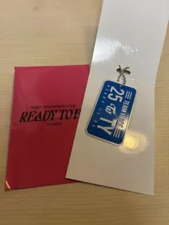 TWICE 5TH WORLD TOUR ランダムプレートキーホルダー(ツウィ)