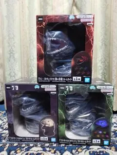 ゴジラ LED発光フィギュアセット