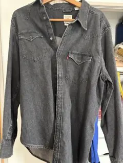 グレー デニムジャケット