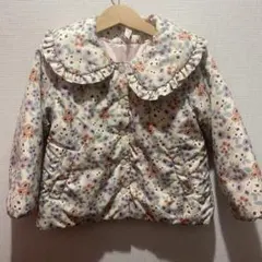 Samansa Mos2 Lagom中綿花柄コート Mサイズ