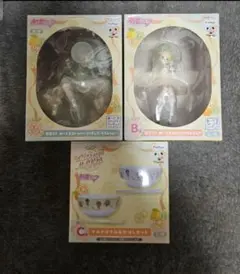 初音ミクフリューくじ　ラスト賞とB鏡音リンぬーどるストッパーフィギュア箸&ボウル