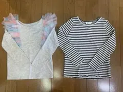 H&M 長袖カットソー 120 2点セット