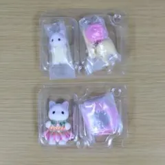 シルバニア 赤ちゃん妖精の森のなかまたち ラテネコの赤ちゃん