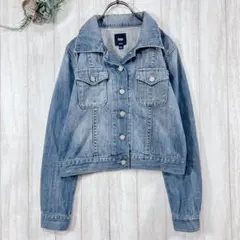 ☆ギャップ/GAP 1969 デニム ジャケット (XS) 長袖 ライトブルー