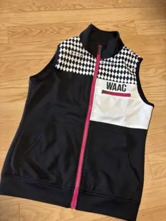 WAAC レディース ゴルフ フード付き ベスト ホワイト - メルカリ