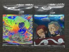 ワンピース大海賊シールウエハースLOG15 5th シャンクス ベックマン 2枚