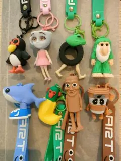 トゥントゥントゥンサフールイタリアンブレインロットキーホルダー８個セット