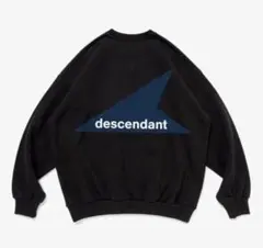 DESCENDANT CETUS CREW NECK BLACK XL 新品