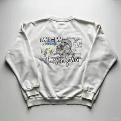 Mark Gonzales グラフィックスウェット アイボリー