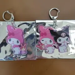 宇佐美 マイメロクロミコラボ アクリルキーホルダー 　2個