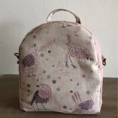 リュック型ミニポーチ ハンドメイド