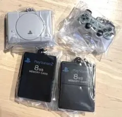 PlayStation/ミニチュアチャーム付きビスケット　4種セット