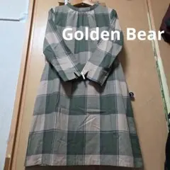 ゴールデンベア Golden Bear チェック ワンピース