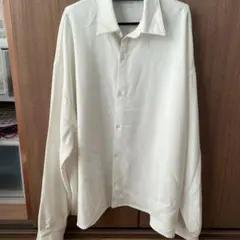 INTER FACTORY アイボリー 長袖シャツ