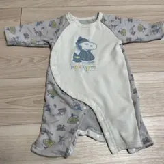 スヌーピー柄 ロンパース ベビー服