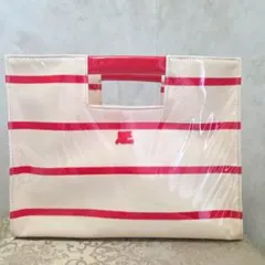 courreges クレージュ トートバッグ ヴィンテージ　ボーダーのサムネイル