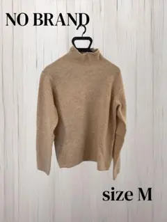 NO BRAND タートルネックニット