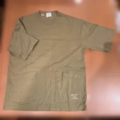 coen ポケット付き Tシャツ Mサイズ オリーブ