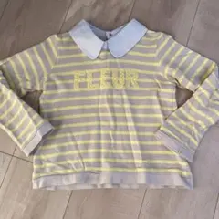 べべボーダー薄手トレーナー120