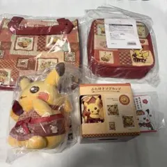 ピカチュウ ダイナー ステッカーセット グラス ポーチ アクリル