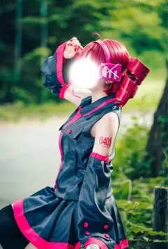 ま*い様 重音テト コスプレ mサイズ ボカロ VOCALOID グレーのサムネイル