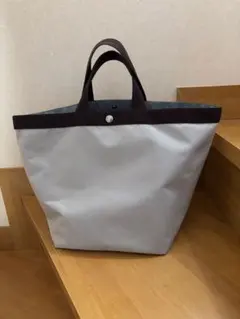 希少/美品 エルベシャプリエ 店舗限定 1707 舟型 トート フュズィ モカ
