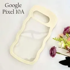 Google Pixel 10aケース ウェーブ型YE ☆おまけガラスフィルム付のサムネイル