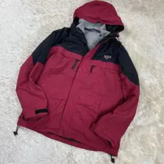 ウールリッチ 2way ナイロンジャケット フリースライナー付き 赤 Lサイズ