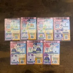 アイカツカード 霧矢あおい 星座ドレス ブルートルテコーデ（折れあり）