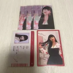 TWICE ミナ 特典 トレカ セットIDカードformulaoflove