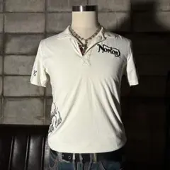 00s Norton biker ポロシャツ　グランジ　Y2K swag 平成のサムネイル