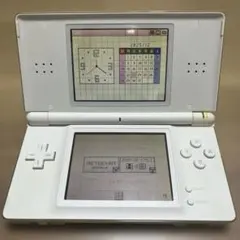Nintendo DS Lite クリスタルホワイト本体＋充電器