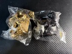 スヌーピー　キーホルダー　2色セット　ゴールド　ブラックのサムネイル