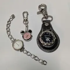 【匿名配送】時計 3点セット アクセサリー QUARTZ ジャンク 即購入可