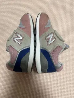ニューバランス 996 ベビー スニーカー 14cm ピンク グレー NB