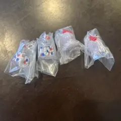 値下げ！モンチッチ もんちっち ハローキティ めじるしアクセサリー 4点セット