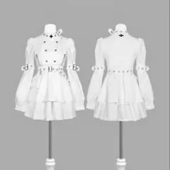 Dim Moire CODE:NURSECOREワンピース 白 ディムモアール CODE:NURSECORE White - メルカリ