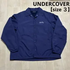 UNDERCOVER コーチジャケット ネイビー 3のサムネイル