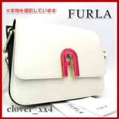【2023年】フルラ ショルダーバッグ GEMMA ミニ FURLA バッグ 白