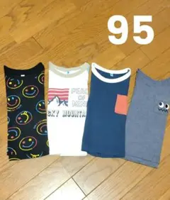 西松屋 ELFINDOLL ベビー ロンT 長袖 95cm 4枚 まとめ売り