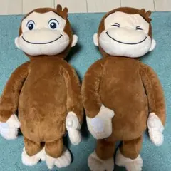おさるのジョージ　ぬいぐるみ　2体セット