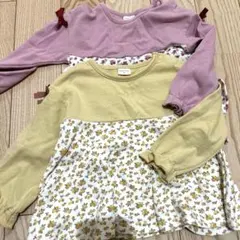SIMPLE FREE トレーナー 2枚セット 90cm シンプルフリー 双子