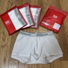 B.V.D. ローライズボクサー 新品4枚セット