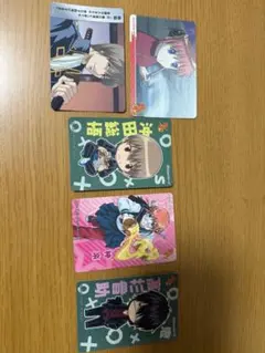 銀魂・アニメ トレーディングカード 5枚セット