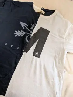 【Burnout ×M】コラボTシャツ バイカラーのサムネイル