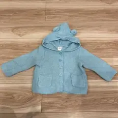 GAP Baby ギャップ クマ耳コットンカーディガン